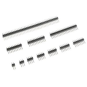 핀헤더 소켓 2.54mm Male 수 일자형 1열 핀수선택 5개