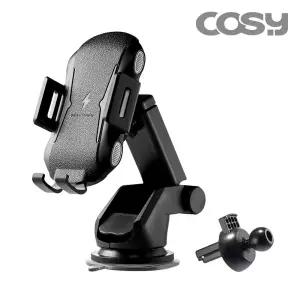 코시 차량용 고속 무선충전 거치대 흡착식 JCGR3384WLAT