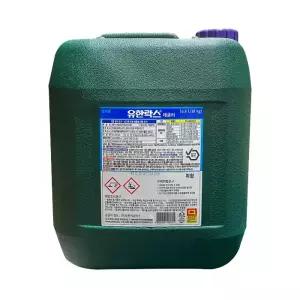 유한락스 레귤러 18kg 대용량 말통 업소용 가정용 락스