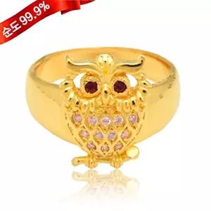 [골드모아][골드모아] 순금 반지 11.25g 24K [부엉이 G517]
