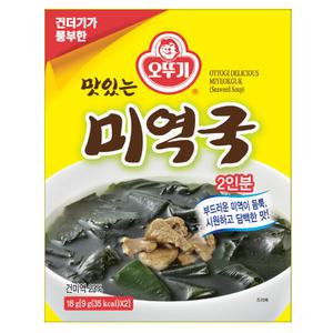 오뚜기 맛있는 미역국 18g