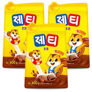 제티 초코렛맛 400g x 3봉 총 1.2kg/초코분말/초코