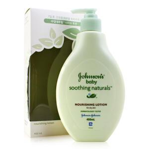 존슨즈 베이비 수딩내추럴 너리싱 로션 400ml(건성용)