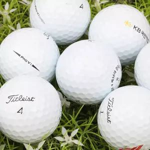 타이틀리스트 PROV1/V1x혼합 로스트볼 A-급 화이트 10개 / 중고골프공/필드용