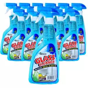 산도깨비 유리세정제 레몬향 600ml x 12개 유리창 다목적 세척제 세정제 청소 세제 윈덱스
