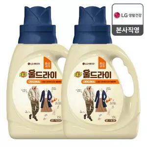 테크 울드라이 중성세제 오리지널 용기 1.5Lx2