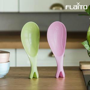 국산 스탠드 더블 엠보싱 고래 밥주걱
