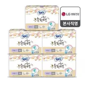 [소피]쏘피 내몸에순한면 대형 16P x 5개