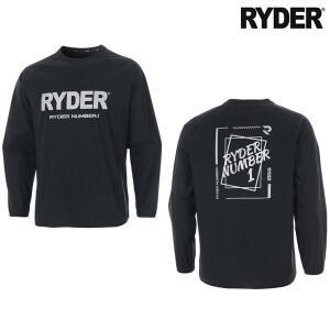 [라이더] 바람막이 배드민턴 상의 긴팔 블랙 2023RW-2 남성 여성 남녀공용 커플 배드민턴복