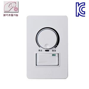 신성계전 스위치형 조광기 500W SSD-500NS 백열등 디밍 디머 밝기조절 디밍스위치 다이얼