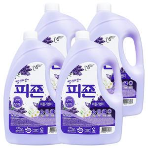 피죤 퍼플 라벤더 본품 2.5L 4개