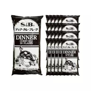 S&B 디너카레 믹스 인 후레이크 1kg 한박스 (1kg x 20ea)