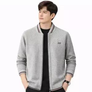 지프 스피릿 남자 캐주얼 지퍼 가디건 1012