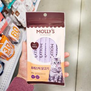 몰리스 퓨레스틱 닭고기 10g X 5개입 x 2개