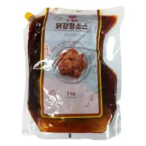 오뚜기 오쉐프 닭강정소스 2kg (스파우트팩)