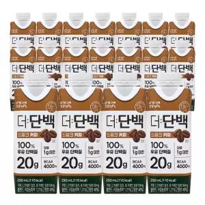 빙그레 더단백 드링크 커피 250ml 18개 / 프로틴 단백질 보충 음료