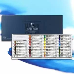 한가람문구 신한 수채화물감세트 30색 (7.5ml)