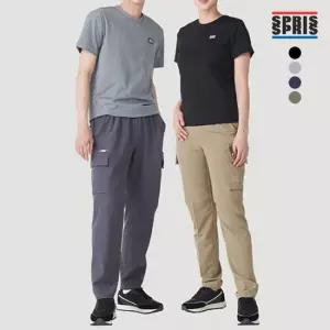 [스프리스][스프리스] 남녀공용 밴딩 카고 팬츠_P31UP5992