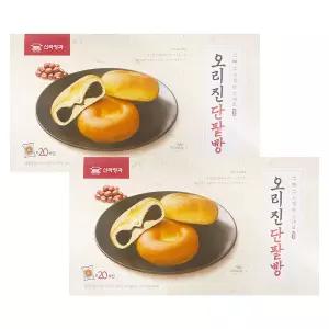 신라명과 오리진단팥빵 47g x 20개 x 2봉지