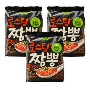 풀무원 로스팅 짬뽕 홍게 398.4g 1봉지 (99.6g x 4개입) x 3개