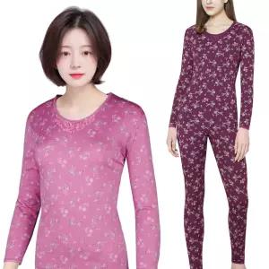 BYC 순면 80수 고급원단 손발목 레이스 여성내복세트 빅사이즈까지