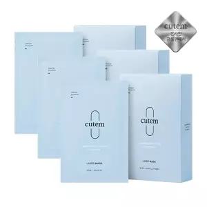 큐템 레이저 마스크 세트 28ml 10ea x3 /수분진정/민감피부/촉촉한피부