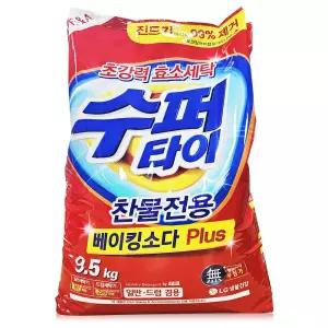 수퍼타이 9.5kg ~  베이킹소다 플러스