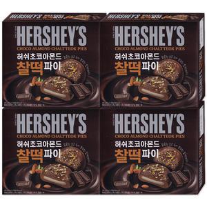 허쉬 초코아몬드 찰떡파이 220gX4개