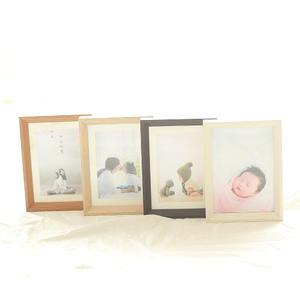 나무액자 미니 탁상 소형 사진액자 네츄럴우드 삼각 3x5 4x6 5x7 6x8 8x10 11x14 A4
