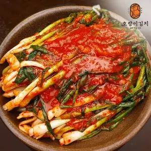 [호랑이김치]전라도 국산 쪽파 실파 김치 파김치 1kg
