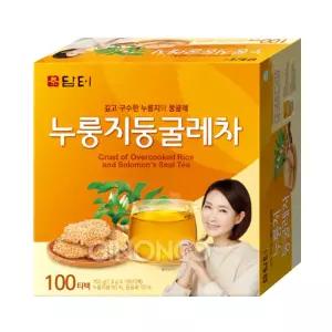 담터 누룽지둥굴레차 100T 1개 티백 현미 탕비