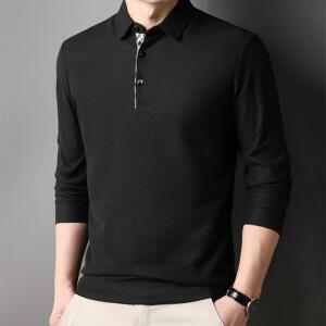 남성 간절기 와플 긴팔 카라티셔츠 포인트 체크무늬 댄디 데일리 4color
