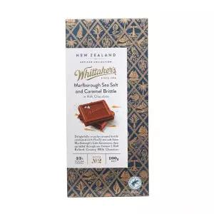 휘태커스 씨쏠트&카라멜 밀크초콜릿 100g