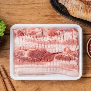 [더느림+] 무항생제 칼집 삼겹살 (100g)