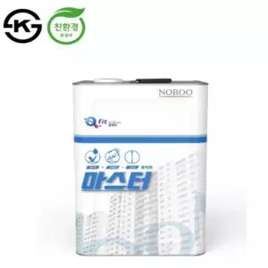 노루페인트 큐피트 마스터18L 다기능 외부용 수성페인트 외벽용 발수성 내후성 탄성 건물외벽용