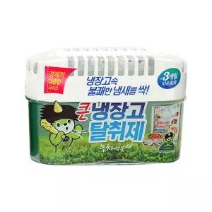 산도깨비 큰 냉장고 탈취제 녹차 420g 음식 냄세 악취 흡수 제거 대용량