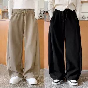 [만능데일리] 코르드 옆셔링 와이드 사이드 핀턱 데일리 스트링 코듀로이 바지