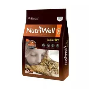 뉴트리웰 캣 7.5kg 고양이 건식 사료