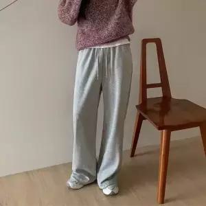 [코코블랑] 구김제로 기모 밴딩 팬츠(와이드,부츠컷)