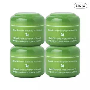 지아자 내추럴 올리브 보습 크림 50ml 4개