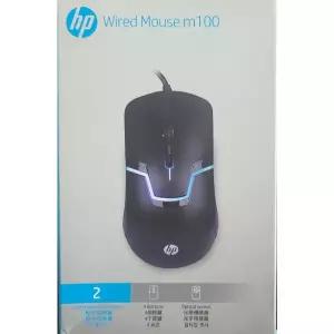 HP M100 게이밍 유선 마우스(블랙)