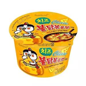 큰컵라면 삼양 치즈 불닭볶음면 105g 8개