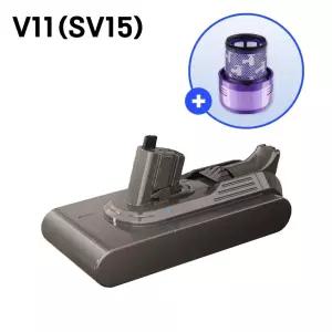 호환 다이슨 청소기 배터리 V11 SV15 4000mah 교체용 대용량 배터리