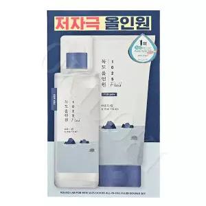 라운드랩 포 맨 1025 독도 올인원 플루이드 펌프형 200ml + 튜브형 200ml(한박스)