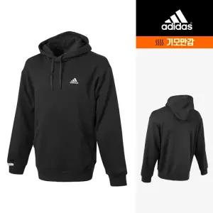 아디다스 라벨 후드 긴팔티(IB2731) 기모 후드티셔츠