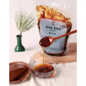 새댁표 식자재 고추장재료 대용량 쌀조청 3kg 1개 식사 분식 간편요리 정식 회식 혼밥