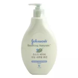 존슨즈 베이비 수딩 내추럴 로션 400ml 베이비로션/유아/로션즈/베이비/대용량/보습/크림/약산성/베이비오