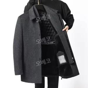 남성반코트 모직자켓 패딩 가을 캐주얼 재킷 겨울 간절기 하이넥