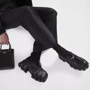 프라다 26FW 1D649M B4L F0002 모놀리스 로퍼 542572