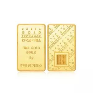 [한국금거래소]24K 순금 골드바 5g